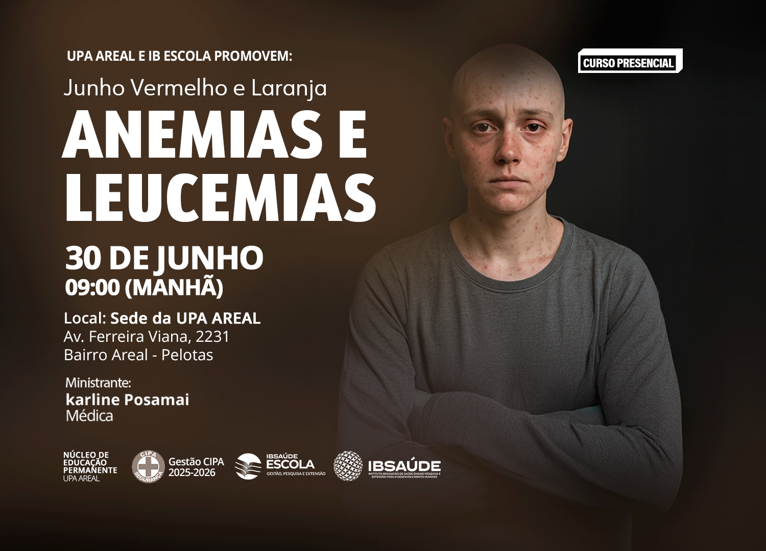 Junho Vermelho e Laranja: anemias e leucemias
