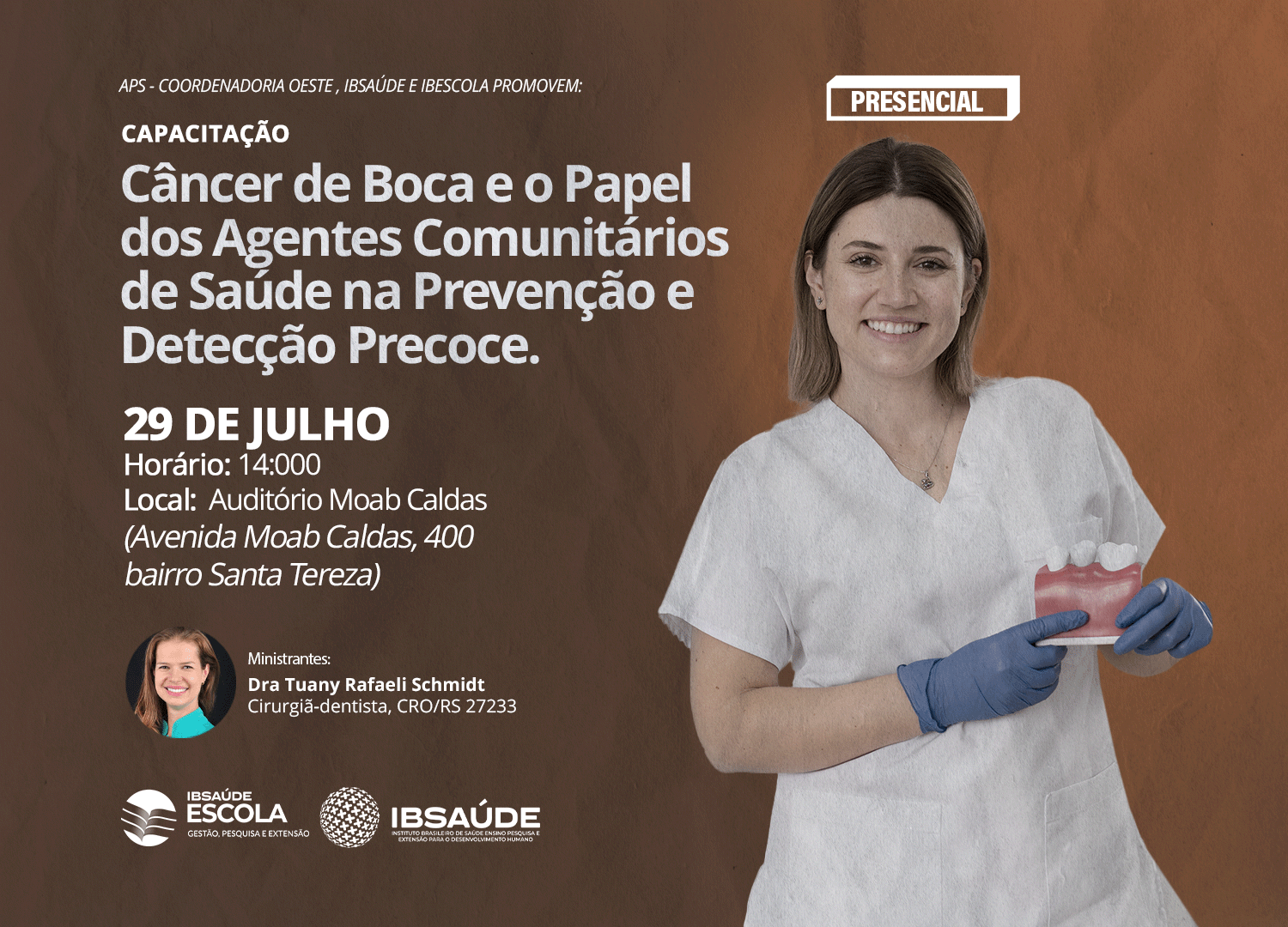 Câncer de Boca e o Papel dos Agentes Comunitários de Saúde na Prevenção e Detecção Precoce.
