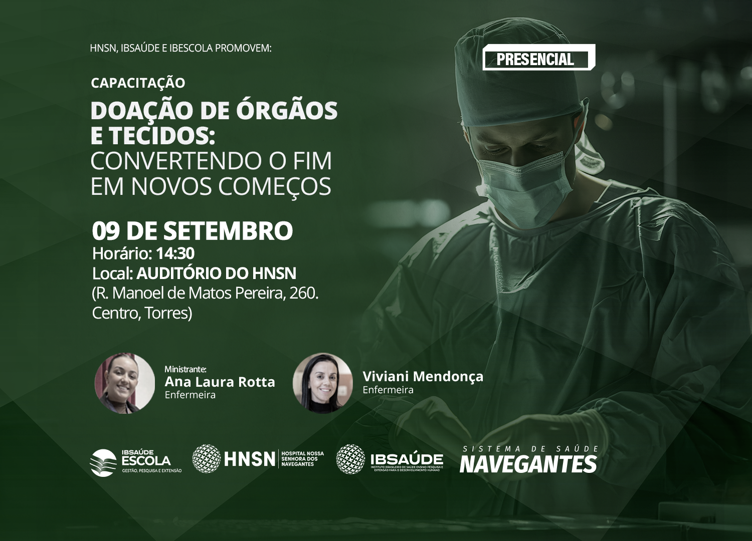Doação de órgãos e tecidos: convertendo o fim em novos começos