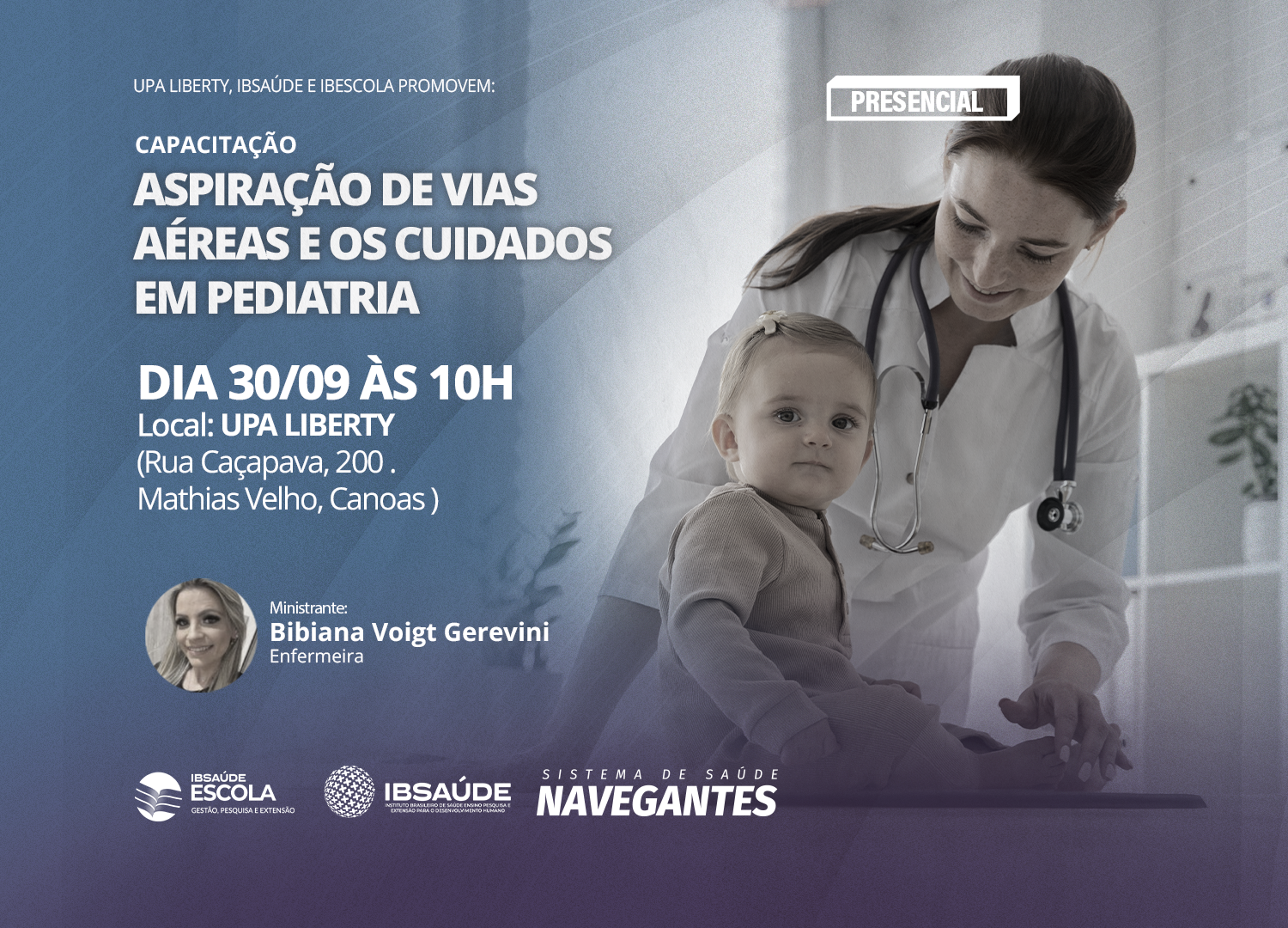 Aspiração de vias aéreas e os cuidados em pediatria