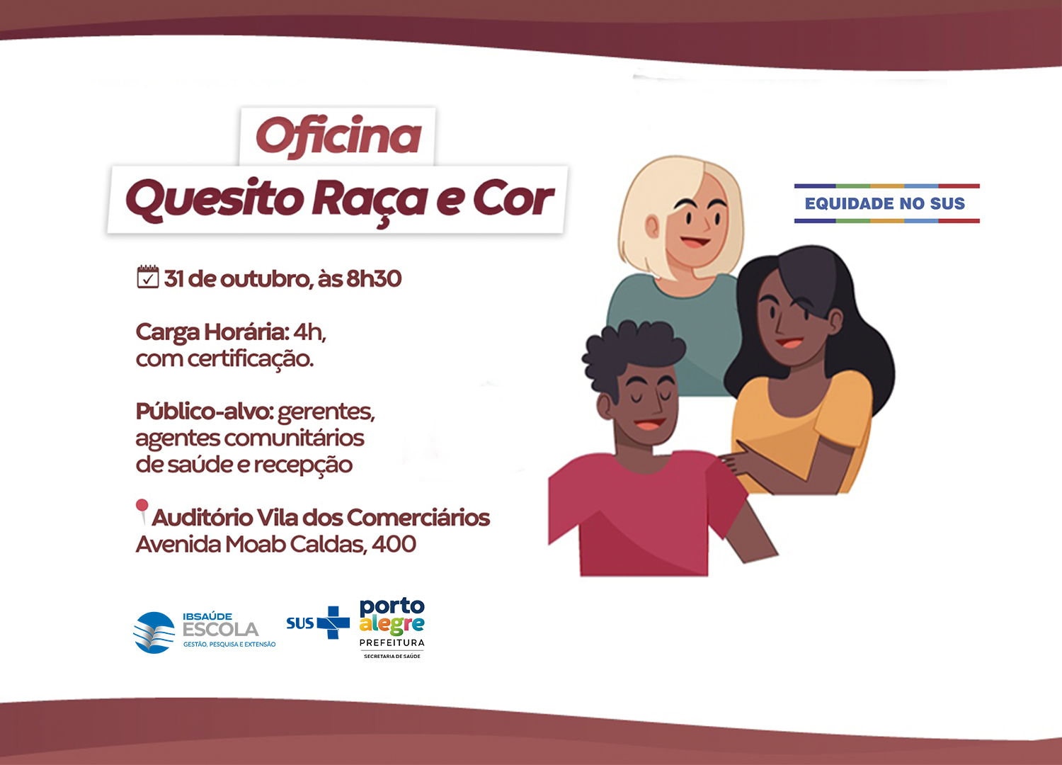 Oficina quesito raça e cor