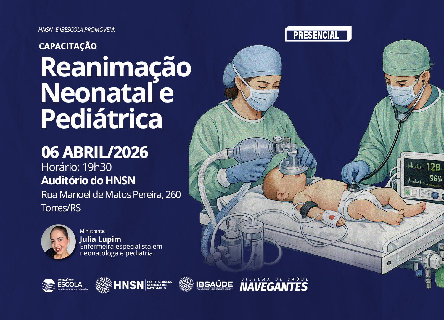 Capacitação em Reanimação Neonatal e Pediátrica