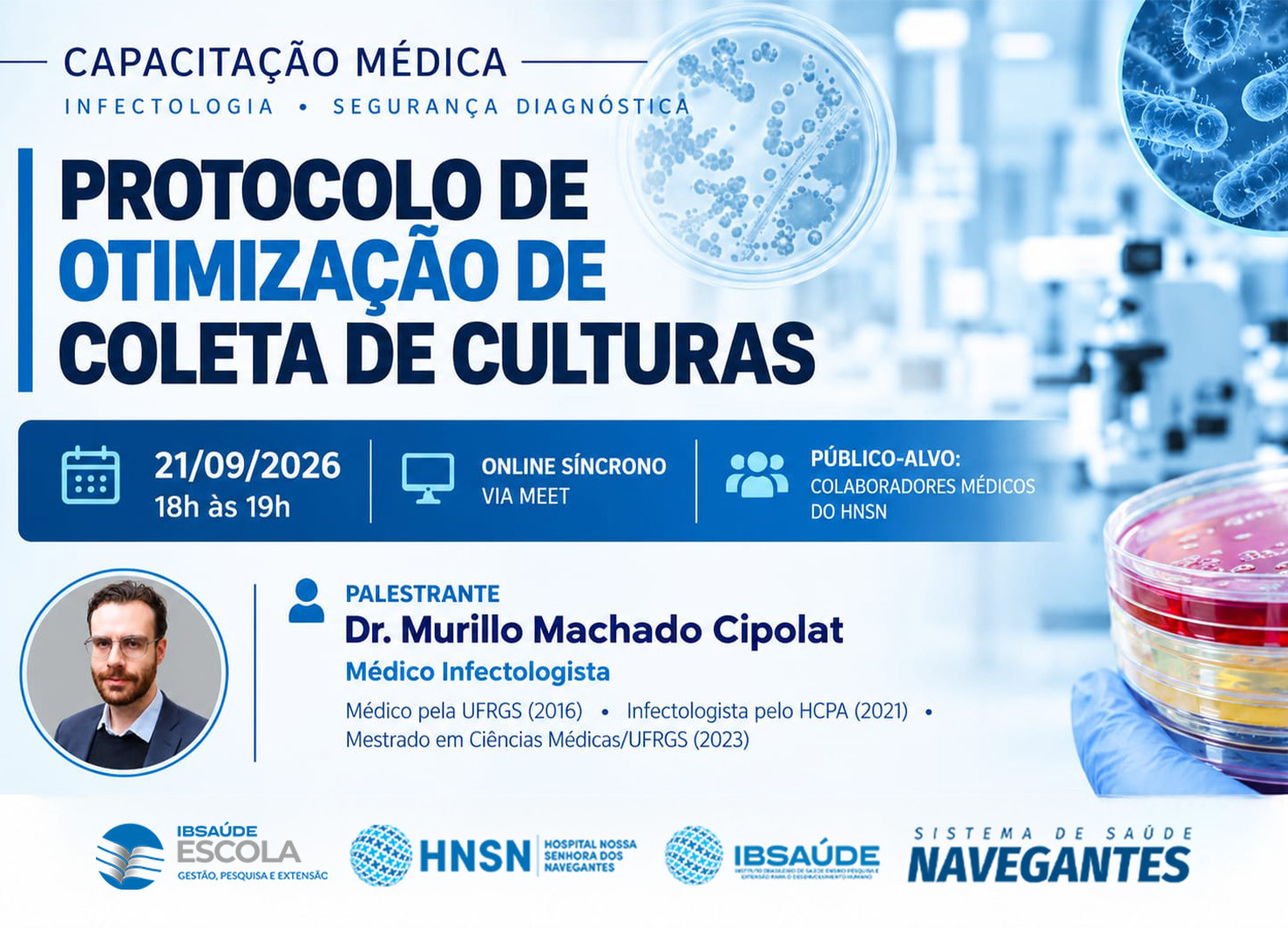 Protocolo de otimização de coleta de culturas