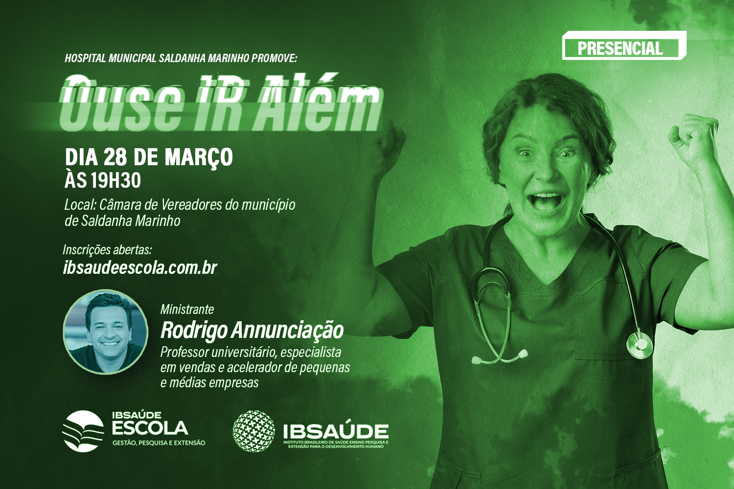 Ouse Ir Além