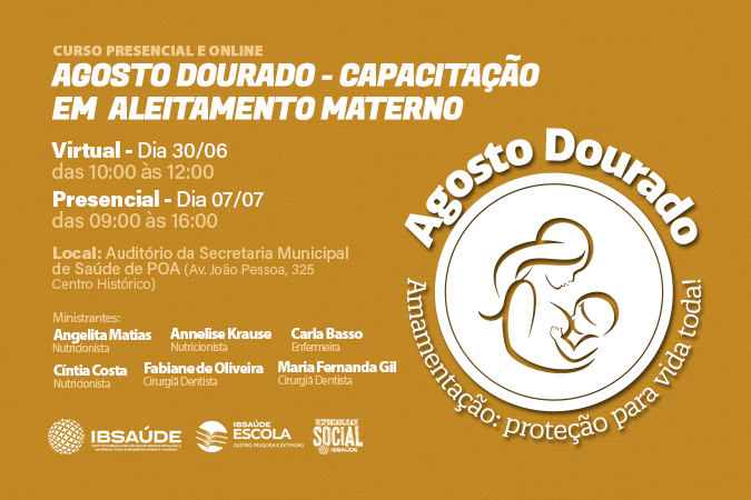 Agosto Dourado - Capacitação em aleitamento materno