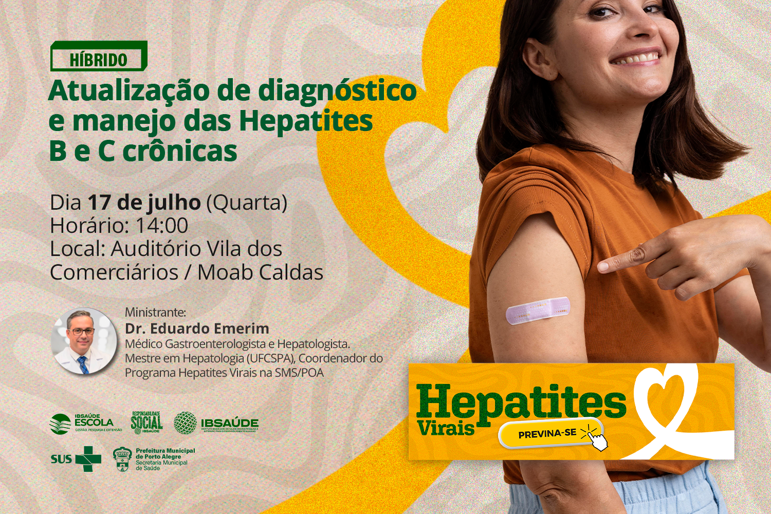 Atualização de diagnóstico e manejo das Hepatites B e C crônicas